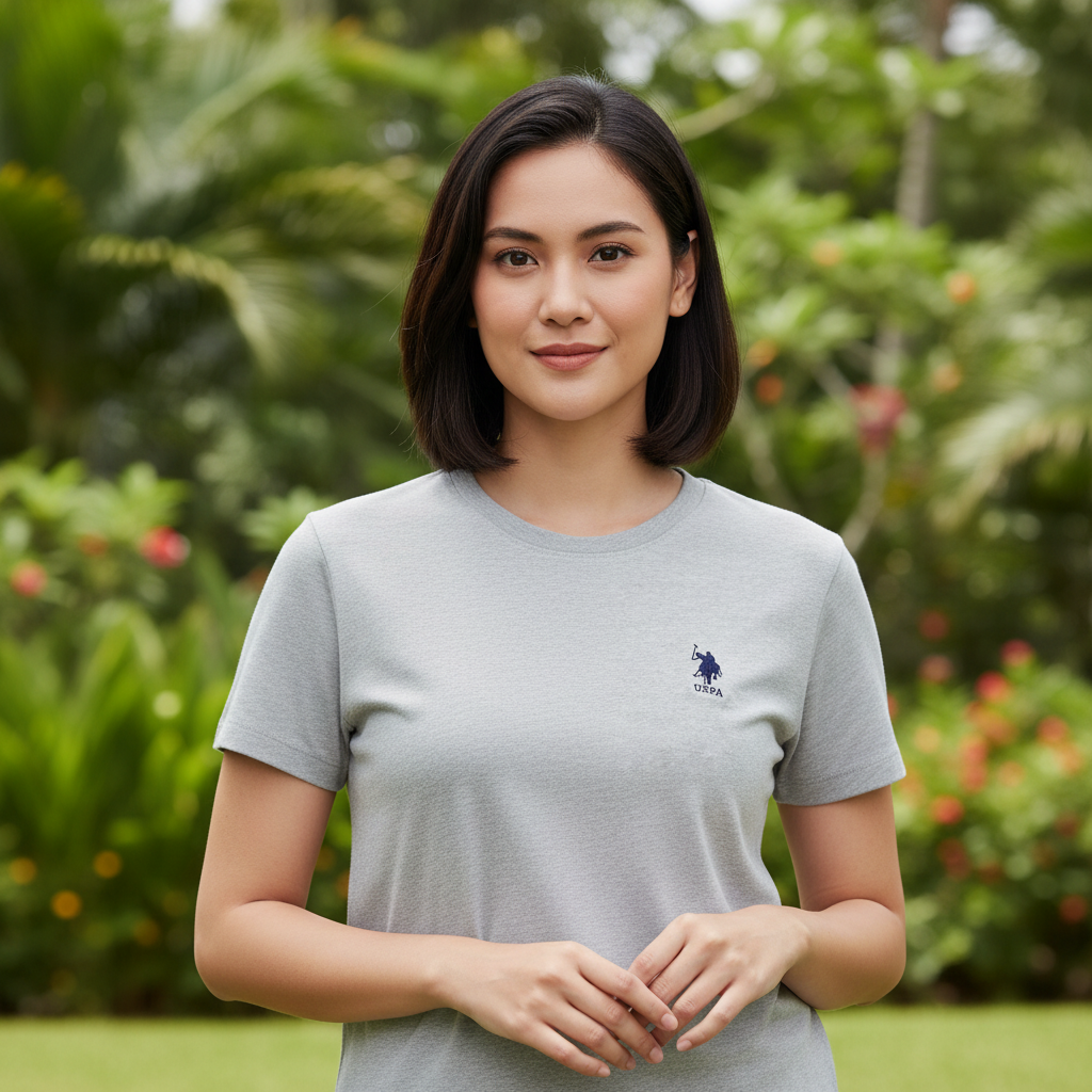 USPA Embroidery Women Natural Background Banner